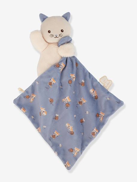 Doudou lapin - blanc+chien+lapin+violet 16 - vertbaudet enfant 