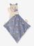 Doudou lapin - blanc+chien+lapin+violet 16 - vertbaudet enfant 