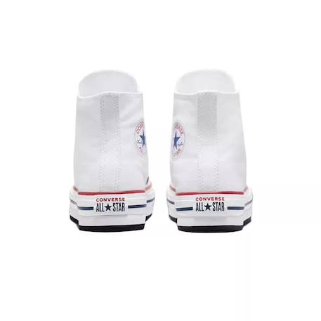 Basket à lacets enfant chuck taylor all star eva lift hi Blanc 6 - vertbaudet enfant 