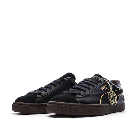 Baskets basses à lacets suede 4 one piece Noir 6 - vertbaudet enfant 