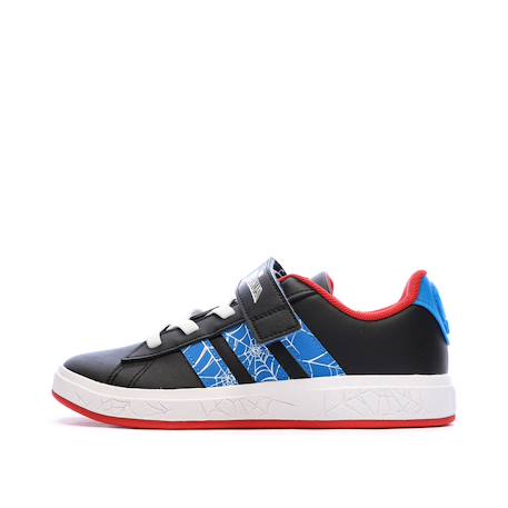 Baskets garçon spider-man grand court Noir 2 - vertbaudet enfant 