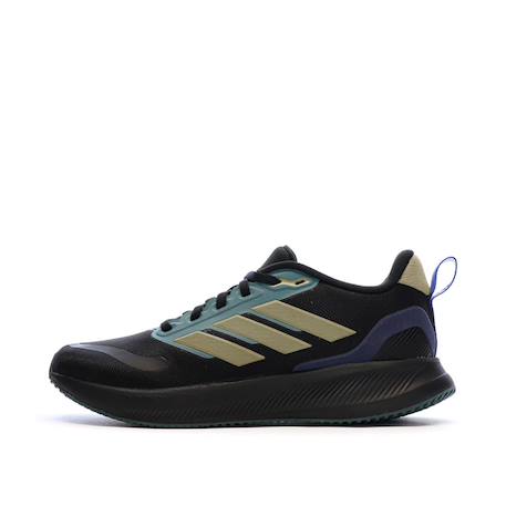 Baskets à lacets garçon runfalcon 5 Noir 2 - vertbaudet enfant 
