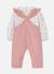 Ensemble bébé fille brodé de fraises Rose 2 - vertbaudet enfant 