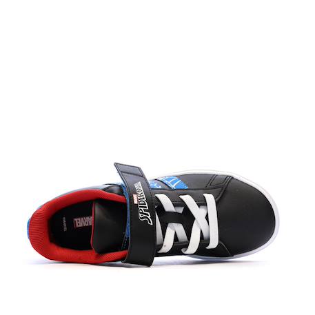 Baskets garçon spider-man grand court Noir 4 - vertbaudet enfant 
