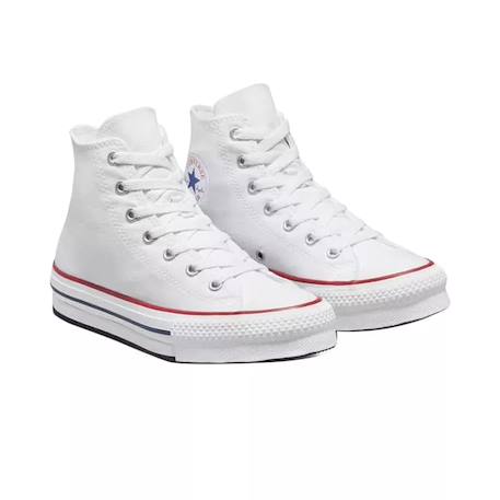 Basket à lacets enfant chuck taylor all star eva lift hi Blanc 2 - vertbaudet enfant 