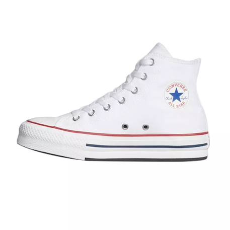 Basket à lacets enfant chuck taylor all star eva lift hi Blanc 3 - vertbaudet enfant 