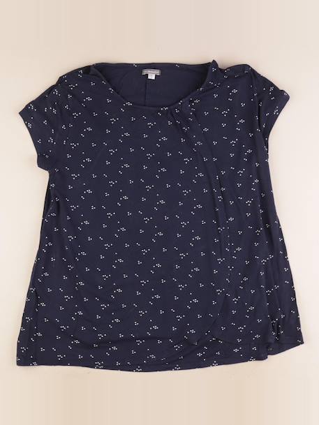 Tee-shirt allaitement - 42 à 44 Bleu 1 - vertbaudet enfant 