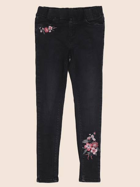 Jegging - 10 ans Noir 1 - vertbaudet enfant 