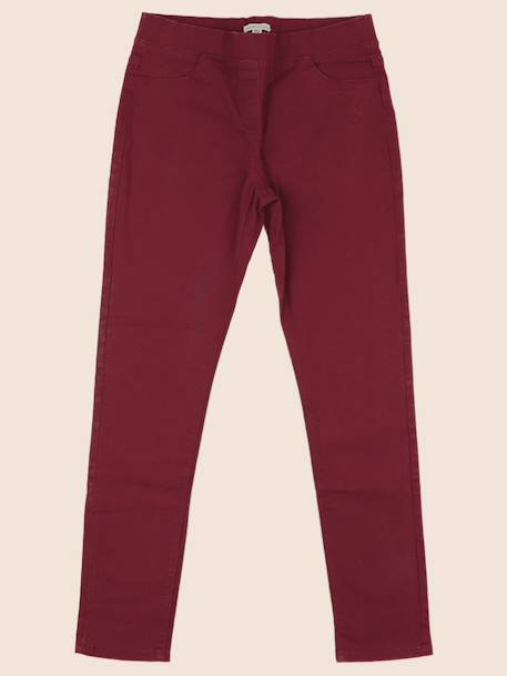 Jegging - 14 ans Rouge 1 - vertbaudet enfant 