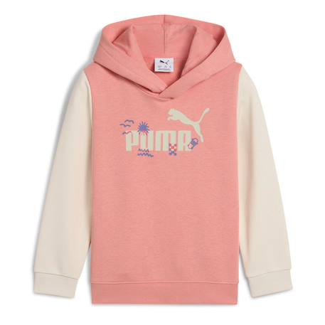 Sweat à capuche fille sandy Rose 1 - vertbaudet enfant 