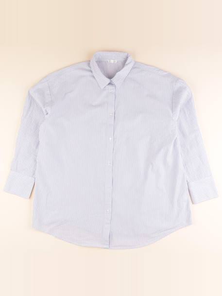 Chemise grossesse - 42 Blanc, bleu 1 - vertbaudet enfant 