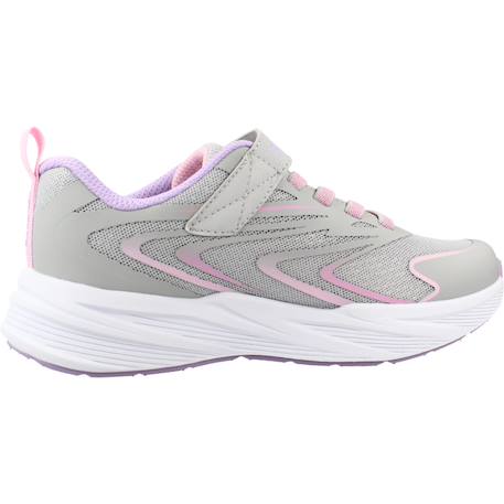 Basket fille modèle microspec hyper speed Gris lgmt+Rose lpmt 1 - vertbaudet enfant 