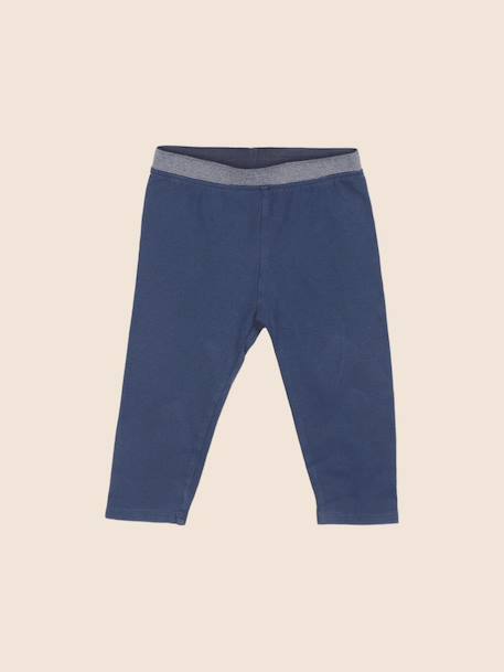 Legging - 12 mois Bleu, argent 1 - vertbaudet enfant 
