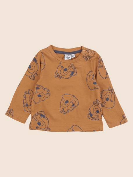 Tee-shirt - 6 mois Marron 1 - vertbaudet enfant 
