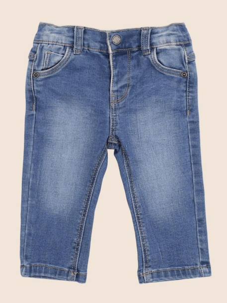 Jean - 6 mois Bleu 1 - vertbaudet enfant 