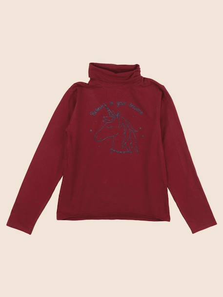 Sous-pull - 10 ans Rouge 1 - vertbaudet enfant 