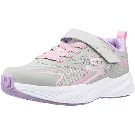Basket fille modèle microspec hyper speed Gris lgmt+Rose lpmt 4 - vertbaudet enfant 