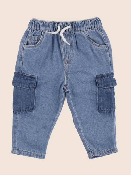 Jean - 3 mois Bleu 1 - vertbaudet enfant 