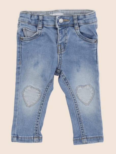 Jean - 6 mois Bleu 1 - vertbaudet enfant 