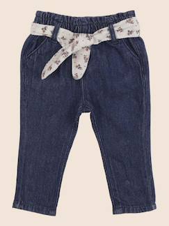 Seconde main-Fille-Pantalon-Jean - 6 mois