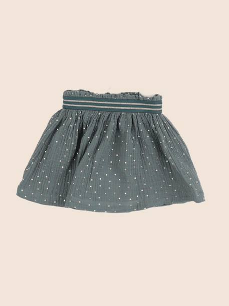 Jupe - 24 mois Vert, or 1 - vertbaudet enfant 