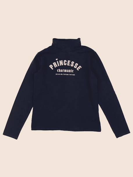 Sous-pull - 12 ans Bleu, rose 1 - vertbaudet enfant 