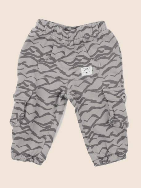 Pantalon - 6 mois Gris 1 - vertbaudet enfant 