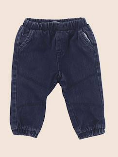 Seconde main-Garçon-Pantalon-Jean doublé - 6 mois