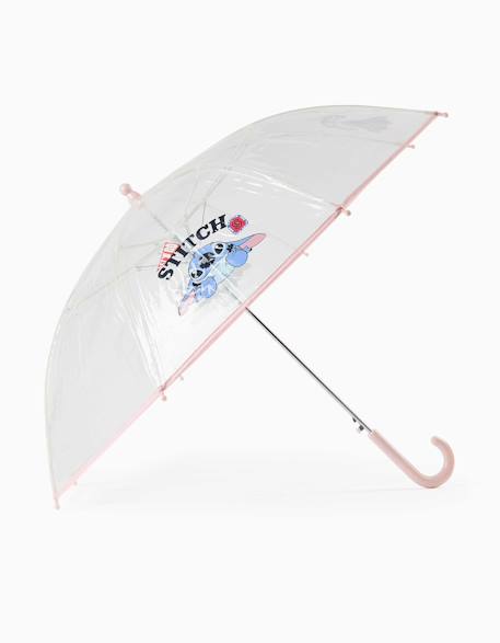Parapluie automatique avec imprimé stitch Rose 1 - vertbaudet enfant 