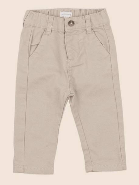 Pantalon - 3 mois Beige 1 - vertbaudet enfant 