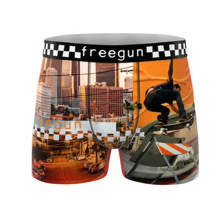 Boxer garçon skate Noir 1 - vertbaudet enfant 