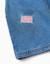 Salopette courte en jean avec broderies stitch Bleu 4 - vertbaudet enfant 