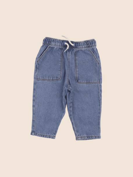 Jean - 6 mois Bleu 1 - vertbaudet enfant 