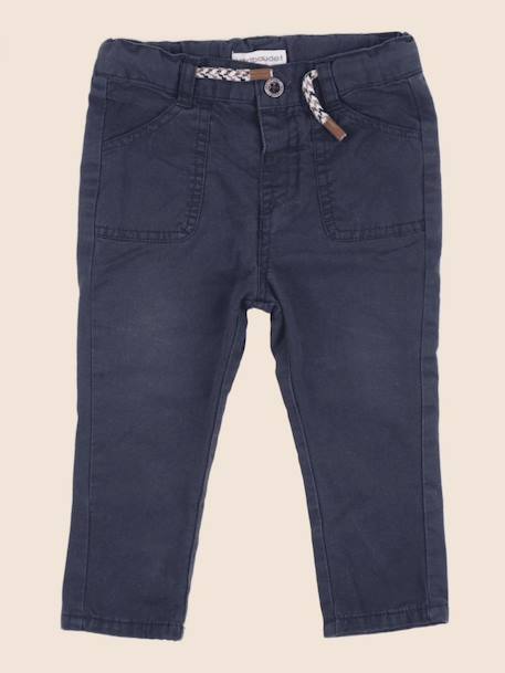 Pantalon - 9 mois Bleu 1 - vertbaudet enfant 