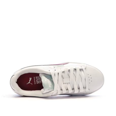Baskets à lacets fille jada Bordeaux 4 - vertbaudet enfant 
