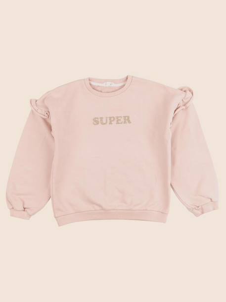 Sweat - 10 ans Rose, or 1 - vertbaudet enfant 