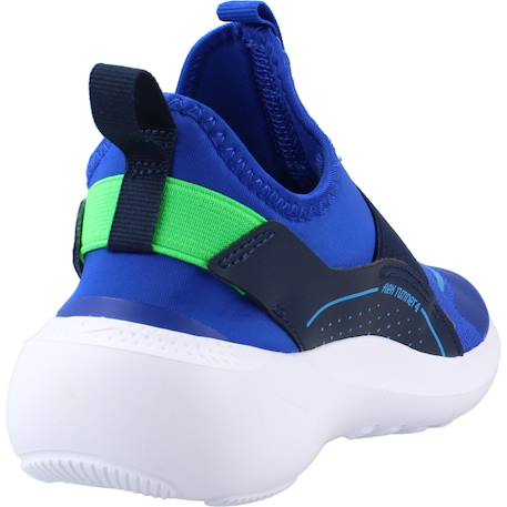 Baskets enfant garçon en textile Bleu 408+Noir 002+Rouge 3 - vertbaudet enfant 