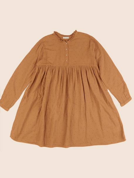 Robe - 12 ans Marron 1 - vertbaudet enfant 