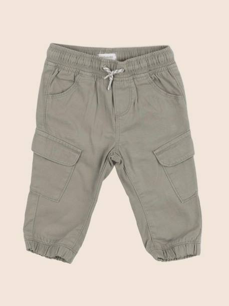 Pantalon - 9 mois Vert 1 - vertbaudet enfant 