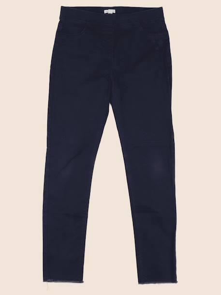 Jegging - 14 ans Bleu 1 - vertbaudet enfant 
