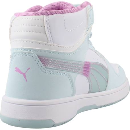 Basket fille modèle faded glow Blanc 3 - vertbaudet enfant 