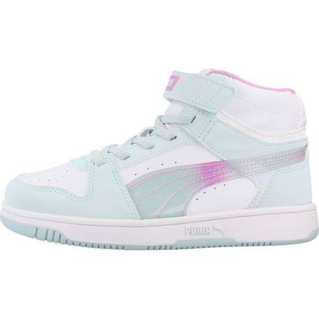Basket fille modèle faded glow Blanc 2 - vertbaudet enfant 
