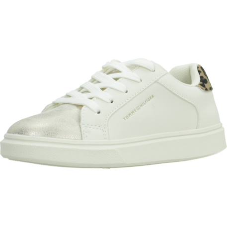 Basket fille Blanc 4 - vertbaudet enfant 