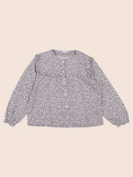 Blouse - 10 ans Violet 1 - vertbaudet enfant 