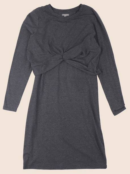 Robe grossesseallaitement - 34 à 36 Gris 1 - vertbaudet enfant 