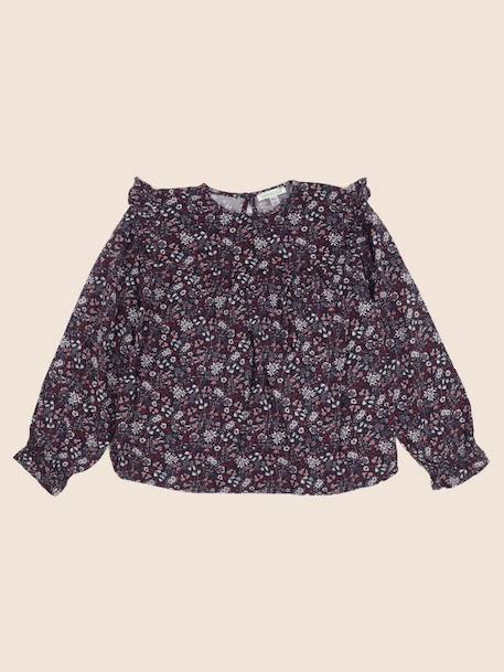 Blouse - 8 ans Bleu 1 - vertbaudet enfant 