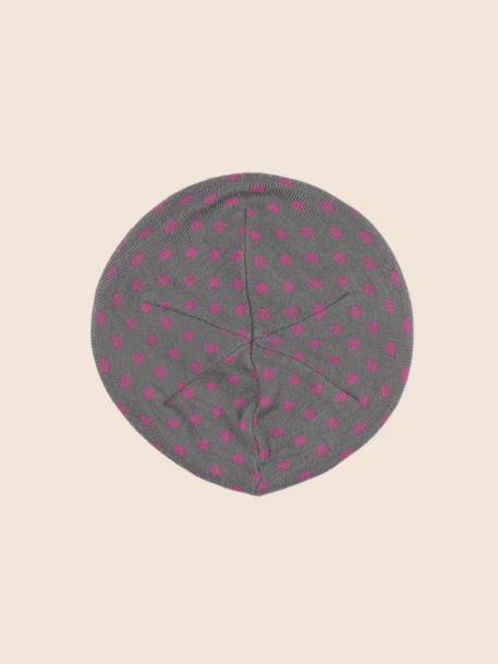 Bonnet - 24/36 mois Gris, rose 1 - vertbaudet enfant 