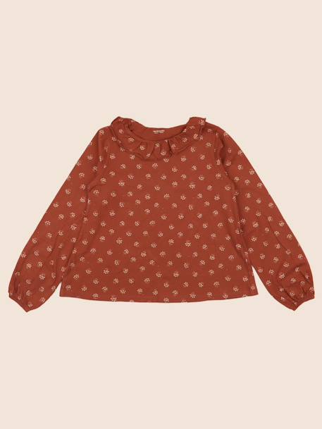 Tee-shirt - 10 ans Marron, or 1 - vertbaudet enfant 