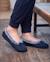 Chaussons ballerines semelle ultra-souple, confortables, semelle à mémoire de forme Léopard+Marine+Noir 8 - vertbaudet enfant 
