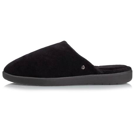 Chaussons mules en velours ultra doux Noir 4 - vertbaudet enfant 